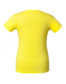 Футболка женская T-bolka Lady, желтая Футболка женская T-bolka Lady, желтая